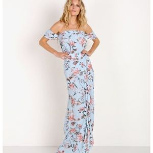 Flynn Skye Bardot maxi dress